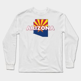 Arizona Colored State Long Sleeve T-Shirt